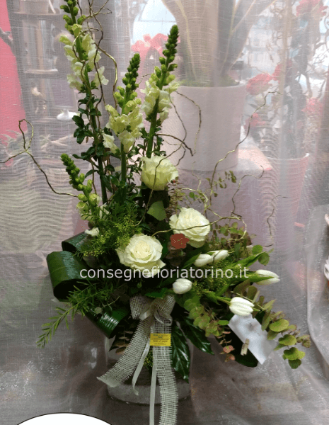 Composizione in vaso